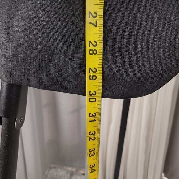 Kilburne and Finch Men's Gray Two Button Wool Blend Suit Jacket, Size 44S - Picture 6 of 12